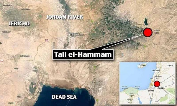 Il y a 3 500 ans la ville de Tell Elhammam a été détruite par une